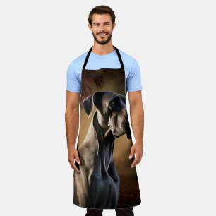 Tablier Grand Danois Halloween Épouvantable