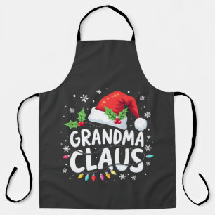 Tablier Grand-mère Claus Noël Family Union