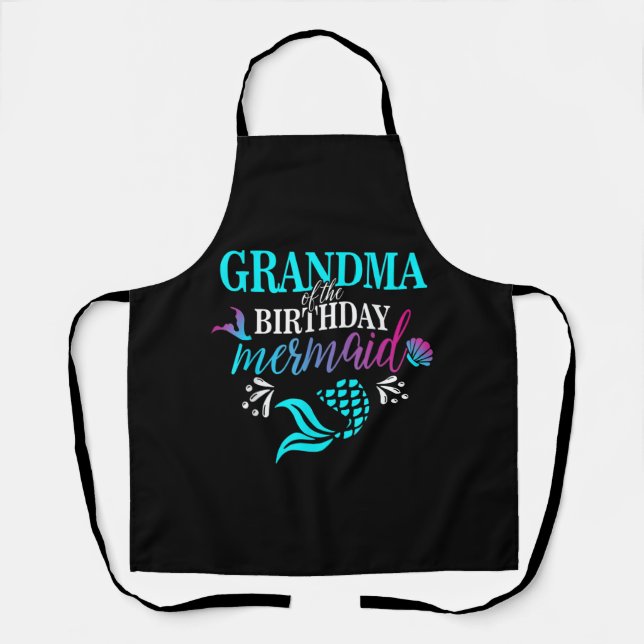 Tablier Grand-mère de The Birthday Mermaid (Recto)