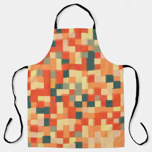 Tablier Grande géométrie : Motif Abstrait sans couture.