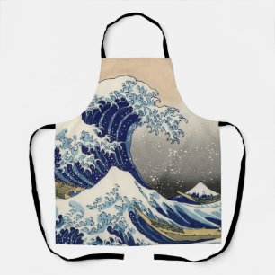 Tablier Grande vague Kanagawa peinture japonaise