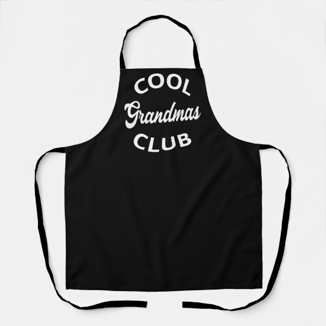 Tablier Grandmas Club cool I (Recto)
