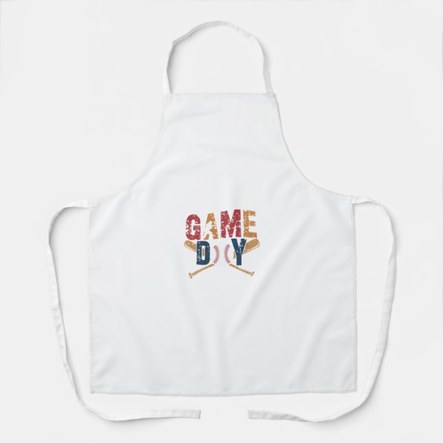 Tablier Graphique de baseball de Jour (Recto)