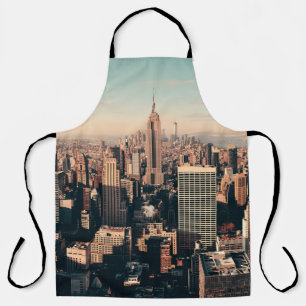 Tablier gratte-ciel de New York City toit terrasse vues ur