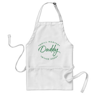Tablier Green Grill Master Daddy depuis l'année personnali