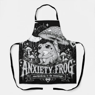 Tablier Grenouille d'anxiété Réflexion excessive Design Cl
