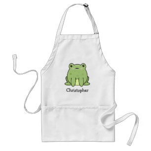 Tablier Grenouille Kawaii, crapaud Personnalisé