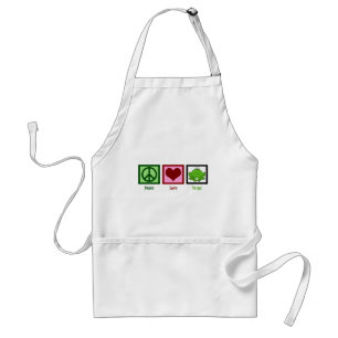 Tablier Grenouilles d'amour de paix