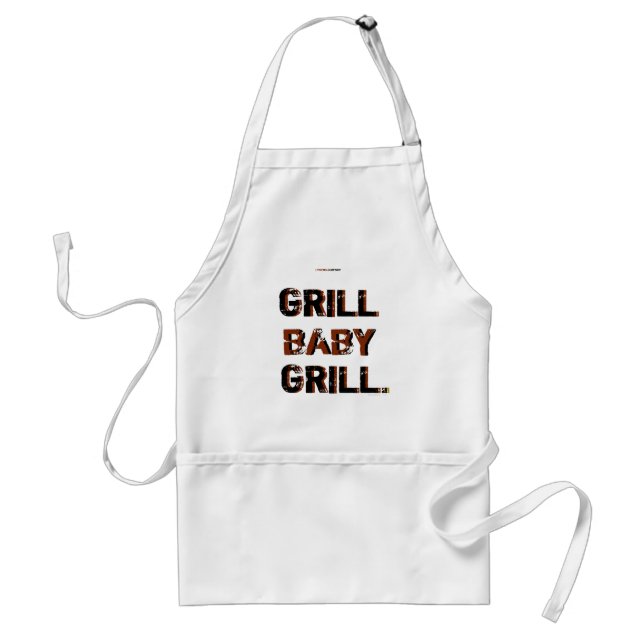 Tablier GRILL BABY GRILL. T-shirts (Devant)