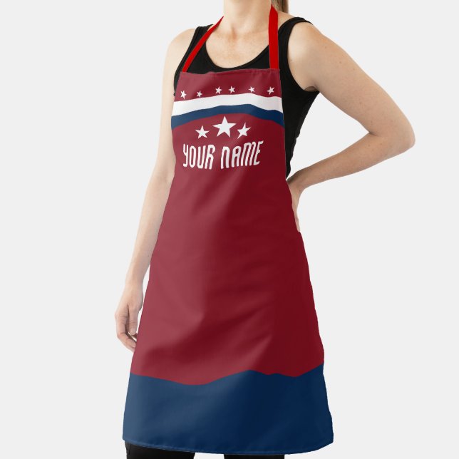Tablier Grill Like a Patriot : American Flag BBQ (Insitu)