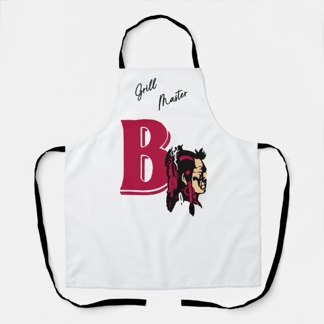 Tablier Grill Master Apron : Bethel Braves (00105) (Recto)