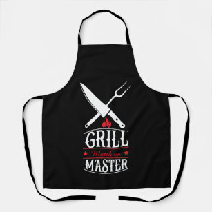 Tablier Grill Master Barbeque BBQ personnalisé