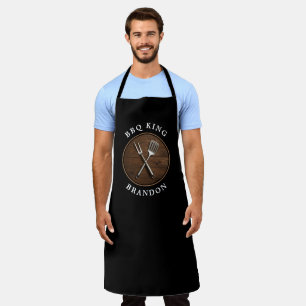 Tablier Grillage simple BBQ King pour papa