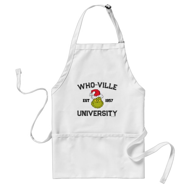 Tablier Grille | Who-ville University Est 1957 (Devant)