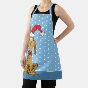 Tablier Grinch Classique   Max - Chapeau de Père Noël