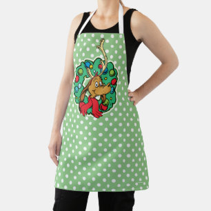 Tablier Grinch Couronne de Noël de Max