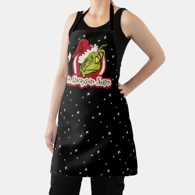 Tablier Grinch | Je suis toujours de saison (Insitu)