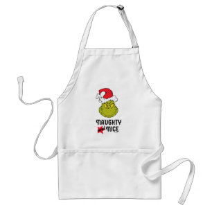 Tablier Grinch   Méchants et Gentils