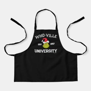 Tablier Grinch   Université de Who-ville Établie en 1957