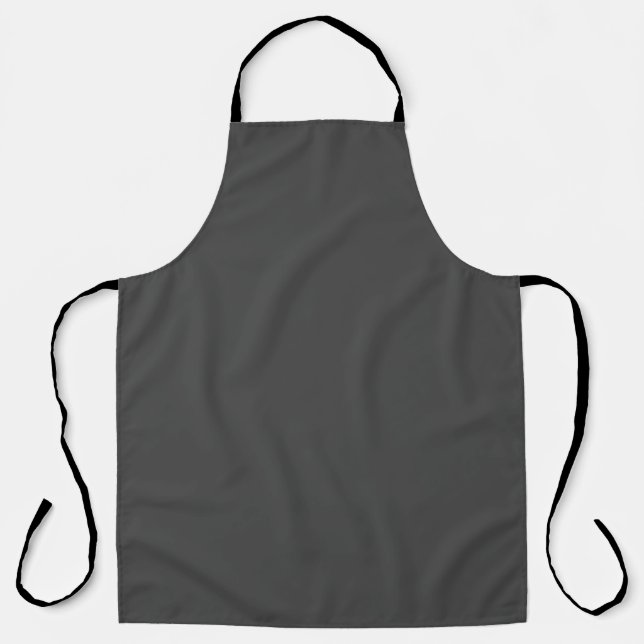 Tablier Gris de colombe, silex, gris frire, (Recto)