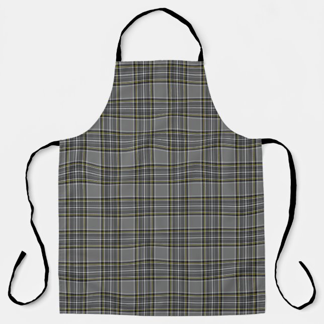 Tablier Gris Stewart Tartan Plaid (Recto)