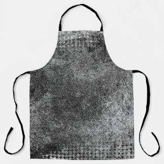 Tablier Grunge arrière - plan de noir et blanc, vieilli