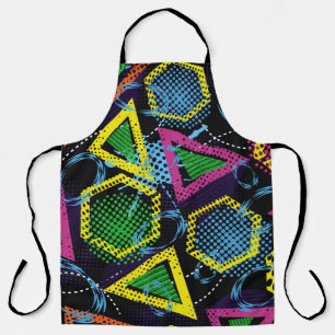Tablier Grunge sport motif, design pour enfants.