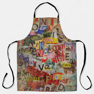 Tablier Grunge texturé design arrière - plan avec vieux dé