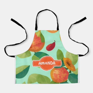 Tablier Guava Floral coloré Motif personnalisé