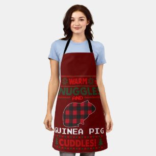 Tablier Guinea Pig Christmas Pajama Shirt Ugly Christmas