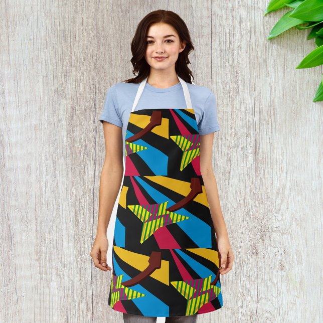 Tablier Guitare colorée (Créateur téléchargé)