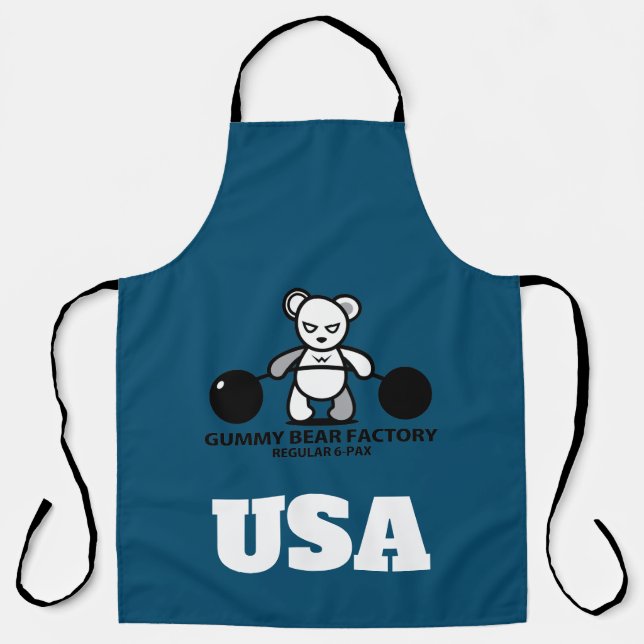 Tablier Gummy Bear Factory  Apron (Recto)