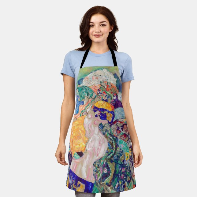 Tablier Gustav Klimt - Bébé / Berceau (Porté)