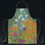 Tablier Gustav Klimt Fleur Jardin Cottage Nature<br><div class="desc">Un beau tableau de jardin - c'est un tableau classique de Gustav Klimt,  appelé Cottage Garden,  ou Bauergarten,  1907,  qui est un gros plan d'un jardin fleuri,  un tableau floral coloré.</div>