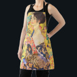 Tablier Gustav Klimt Lady Avec Fan vintage Art Nouveau<br><div class="desc">Gustav Klimt Lady Avec Fan vintage Art Nouveau</div>