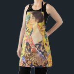 Tablier Gustav Klimt Lady Avec Fan vintage Art Nouveau<br><div class="desc">Gustav Klimt Lady Avec Fan vintage Art Nouveau</div>