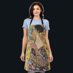 Tablier Gustav Klimt-Lady avec ventilateur |<br><div class="desc">[Rappel spécial] Ce produit est conçu en utilisant une image au format JPG haute définition avec des dimensions de 11088 x 11040 pixels à 300 DPI.*** "Lady with a Fan" de Gustav Klimt est un portrait fascinant qui saisit l'essence des mouvements Jugendstil et Art Nouveau. Le tableau présente une femme...</div>