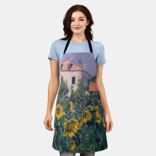 Tablier Gustave Caillebotte - Fleurs de soleil, Jardin