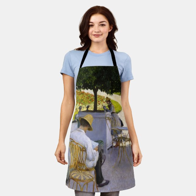 Tablier Gustave Caillebotte - Les Orangers (Porté)