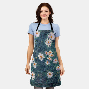 Tablier Gustave Caillebotte - Lit de marguerites, détails