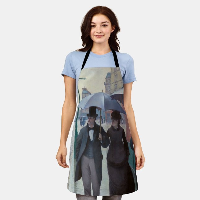 Tablier Gustave Caillebotte - Paris Street ; Rainy Day (Porté)