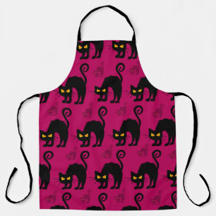 Tablier Halloween Chat : Abstrait Motif sans couture