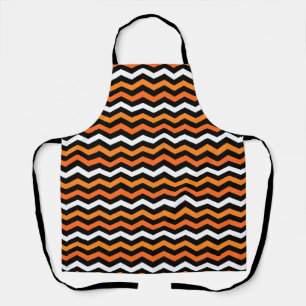 Tablier Halloween Chevron Stripe Apron