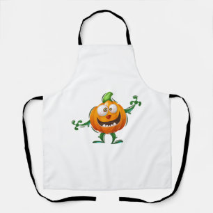 Tablier Halloween citrouille