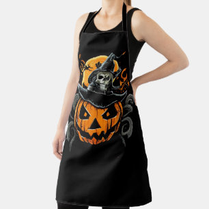 Tablier Halloween/citrouille/automne/automne
