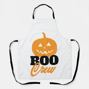 Tablier Halloween citrouille de l'équipage de BOO