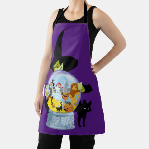 Tablier Halloween en cristal de sorcière méchante