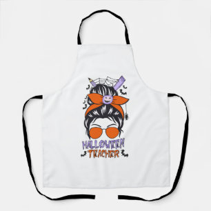 Tablier Halloween enseignant drôle Halloween dire