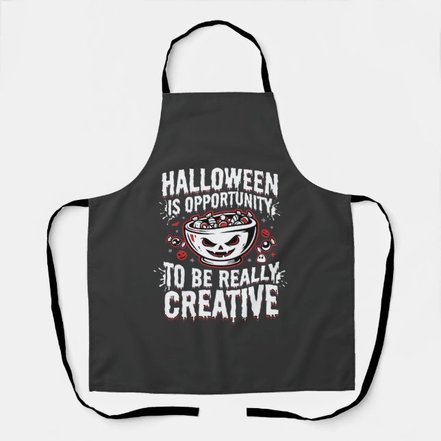Tablier Halloween est une occasion de conception de citati (Recto)