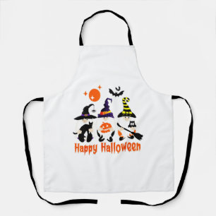 Tablier Halloween Gnomes mignonne Automne Citrouille Autom